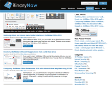 Tablet Screenshot of binarynow.com